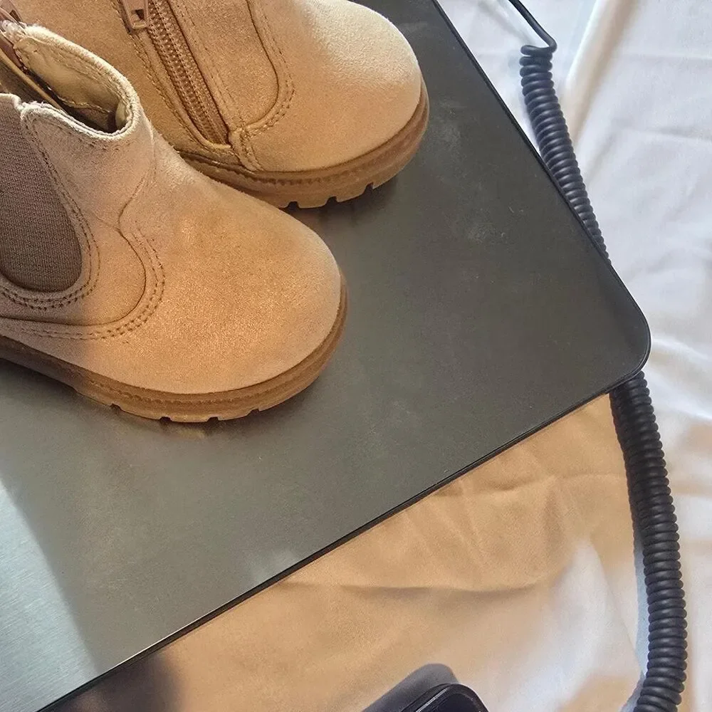 Wonder Nation Size 3 Kids Tan Ankle Boots